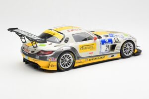 Mercedes SLS AMG GT3 #21 Rowe Racing Arnold / Roloff / Seyffarth / Jäger ADAC 24 Hours Nürburgring 2013 Minichamps 1:18 15113 – slika 2 od 6