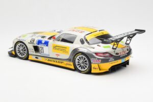 Mercedes SLS AMG GT3 #21 Rowe Racing Arnold / Roloff / Seyffarth / Jäger ADAC 24 Hours Nürburgring 2013 Minichamps 1:18 15113 – slika 5 od 6
