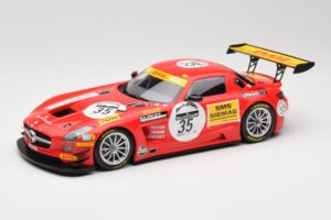 Mercedes SLS AMG GT3 #35 T. Heyer / T. Jager 24 Hours of Spa 2011 Minichamps 1:18 B66960196 Kovina