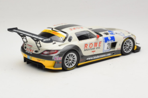Mercedes SLS AMG GT3 #21 Rowe Racing M. Zehe / M. Hartung ADAC 24h Nurburgring 2012 Minichamps 1:18 151123121 Kovina – slika 2 od 6