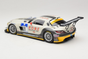 Mercedes SLS AMG GT3 #21 Rowe Racing M. Zehe / M. Hartung ADAC 24h Nurburgring 2012 Minichamps 1:18 151123121 Kovina – slika 5 od 6