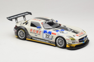 Mercedes SLS AMG GT3 #22 Rowe Racing R. Graf / M. Seyffarth ADAC 24h Nurburgring 2012 Minichamps 1:18 151123122 Kovina – slika 4 od 6
