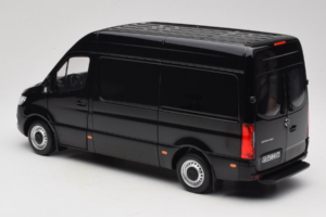 Mercedes Sprinter Črn Norev 1:18 183041 Kovina – slika 7 od 8