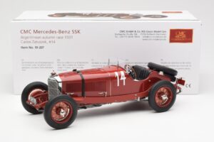 Mercedes SSK #14 Zatuszek Argentinian Autumn Race 1931 CMC 1:18 M-207 Kovina – slika 6 od 6