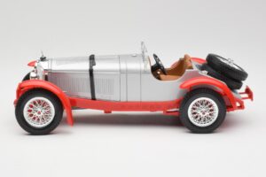 Mercedes SSK Srebrn & Rdeč Bburago 1:18 3009-M2 Kovina – slika 3 od 6