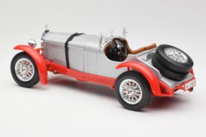 Mercedes SSK Srebrn & Rdeč Bburago 1:18 3009-M2 Kovina – slika 5 od 6