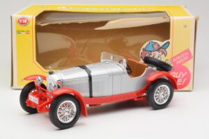 Mercedes SSK Srebrn & Rdeč Bburago 1:18 3009-M2 Kovina – slika 6 od 6