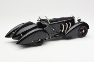 Mercedes SSK Trossi The Black Prince CMC 1:18 M-225 Kovina – slika 2 od 6
