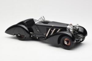 Mercedes SSK Trossi The Black Prince CMC 1:18 M-225 Kovina – slika 4 od 6