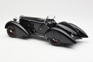 Mercedes SSK Trossi The Black Prince CMC 1:18 M-225 Kovina – slika 5 od 6