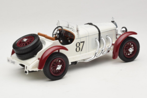 Mercedes SSKL #87 R. Caracciola Bel 1931 Bburago 1:18 3002-P1 Kovina – slika 2 od 6