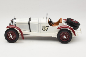 Mercedes SSKL #87 R. Caracciola Bel 1931 Bburago 1:18 3002-P1 Kovina – slika 3 od 6