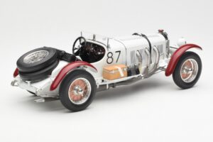 Mercedes SSKL R. Caracciola / W. Sebastian Mille Miglia Winner 1931 CMC 1:18 M-055 Kovina – slika 2 od 6