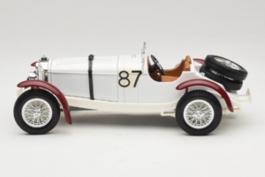 Mercedes SSKL #87 R. Caracciola Mille Miglia 1931 Bburago 1:18 3202 Kovina – slika 3 od 6