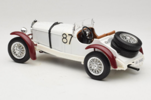 Mercedes SSKL #87 R. Caracciola Mille Miglia 1931 Bburago 1:18 3202 Kovina – slika 5 od 6