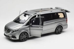 Mercedes V-Class W447 AMG Line Siva Metalik Norev 1:18 183488 Kovina – slika 2 od 9