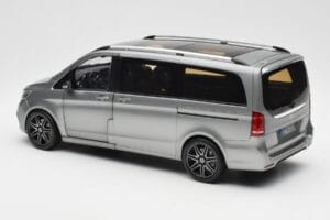 Mercedes V-Class W447 AMG Line Siva Metalik Norev 1:18 183488 Kovina – slika 8 od 9