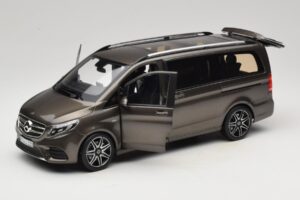 Mercedes V-Class W447 AMG Line Indium Grey Norev 1:18 183873 Kovina – slika 2 od 8