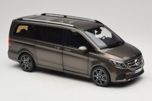 Mercedes V-Class W447 AMG Line Indium Grey Norev 1:18 183873 Kovina – slika 6 od 8