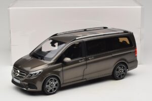 Mercedes V-Class W447 AMG Line Indium Grey Norev 1:18 183873 Kovina – slika 8 od 8