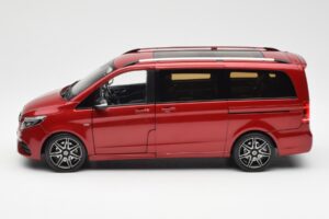 Mercedes V-Class W447 Designo Hyacinth Rdeč Metalik Norev 1:18 B66004166 Kovina – slika 3 od 7
