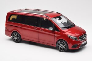 Mercedes V-Class W447 Designo Hyacinth Rdeč Metalik Norev 1:18 B66004166 Kovina – slika 5 od 7
