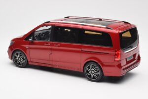 Mercedes V-Class W447 Designo Hyacinth Rdeč Metalik Norev 1:18 B66004166 Kovina – slika 6 od 7