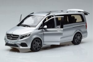 Mercedes V-Class V260 AMG Line Srebrna Norev 1:18 183871 Kovina – slika 2 od 10