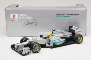 Mercedes W03 #8 N. Rosberg Mercedes AMG Petronas 2012 Minichamps 1:18 110120008 Kovina – slika 7 od 7