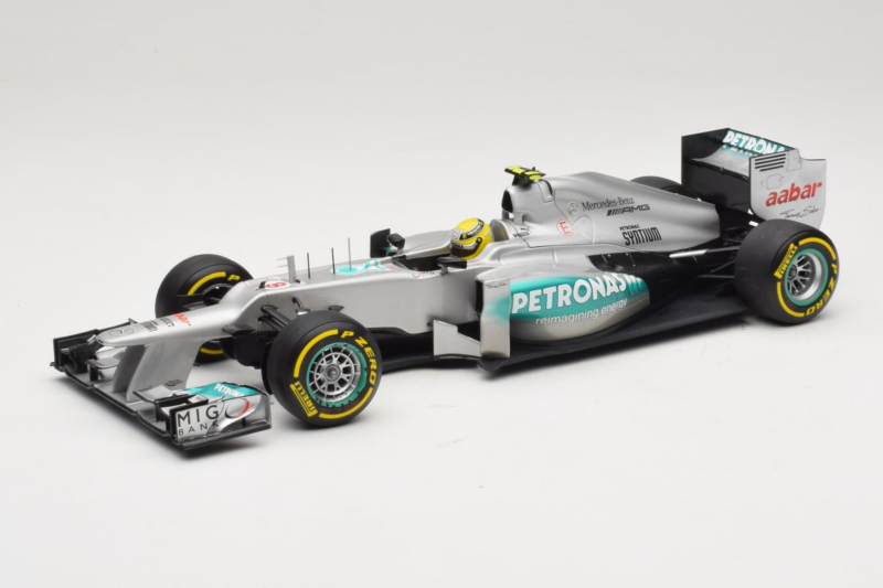Mercedes W03 #8 N. Rosberg Mercedes AMG Petronas 2012 Minichamps 1:18 110120008 Kovina