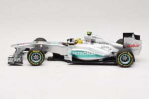 Mercedes W03 #8 N. Rosberg Mercedes AMG Petronas Showcar 2012 Minichamps 1:18 110120078 Kovina – slika 3 od 7