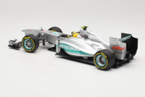 Mercedes W03 #8 N. Rosberg Mercedes AMG Petronas Showcar 2012 Minichamps 1:18 110120078 Kovina – slika 5 od 7