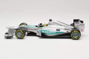 Mercedes W04 #9 N. Rosberg Mercedes AMG Petronas Showcar 2013 Minichamps 1:18 110130079 Kovina – slika 3 od 7