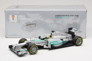 Mercedes W04 #9 N. Rosberg Mercedes AMG Petronas Showcar 2013 Minichamps 1:18 110130079 Kovina – slika 7 od 7
