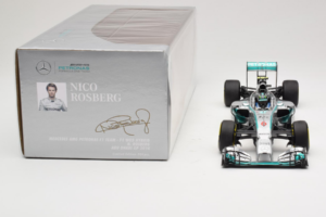 Mercedes W05 #6 N. Rosberg Mercedes AMG Petronas Abu Dhabi Grand Prix 2014 Minichamps 1:18 110140406 Kovina – slika 6 od 7