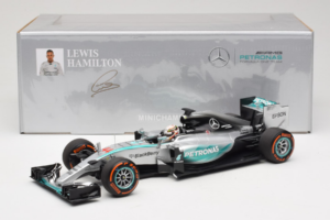 Mercedes W06 #44 L. Hamilton Mercedes AMG Petronas Japanese Grand Prix Winner 2015 Minichamps 1:18 110150344 Kovina – slika 7 od 7