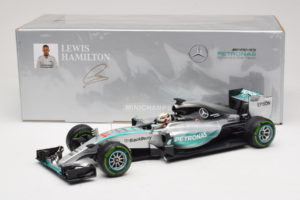 Mercedes W06 #44 L. Hamilton Mercedes AMG Petronas United States Grand Prix Winner World Champion 2015 Minichamps 1:18 110150 – slika 7 od 7