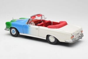 Mercedes 280SE W108 Tricolor Maisto 1:18 56014 Kovina – slika 7 od 8