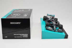 Mercedes W11 #44 L. Hamilton Mercedes AMG Petronas Turkish Grand Prix Winner World Champion 2020 Minichamps 1:18 113201444 Sm – slika 6 od 7