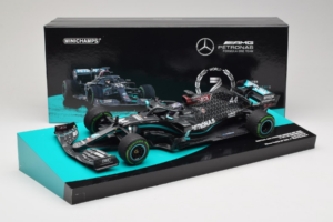 Mercedes W11 #44 L. Hamilton Mercedes AMG Petronas Turkish Grand Prix Winner World Champion 2020 Minichamps 1:18 113201444 Sm – slika 7 od 7