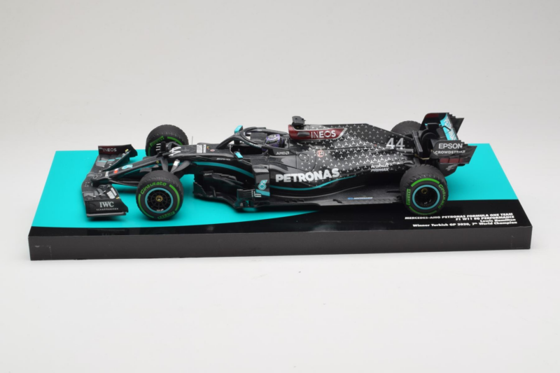 Mercedes W11 #44 L. Hamilton Mercedes AMG Petronas Turkish Grand Prix Winner World Champion 2020 Minichamps 1:18 113201444 Sm