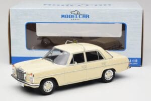 Mercedes W115 Bež Taxi MCG 1:18 MCG18055 Kovina – slika 6 od 6