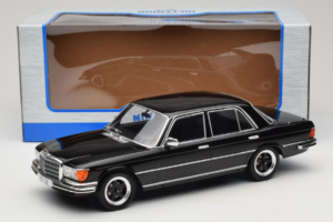 Mercedes W116 Črna MCG 1:18 MCG18551 Kovina – slika 6 od 6