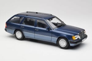 Mercedes 300D W124 T-Modell Nautical Modra Norev 1:18 183962 Kovina – slika 6 od 8