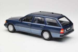 Mercedes 300D W124 T-Modell Nautical Modra Norev 1:18 183962 Kovina – slika 7 od 8