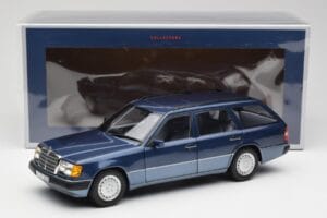 Mercedes 300D W124 T-Modell Nautical Modra Norev 1:18 183962 Kovina – slika 8 od 8