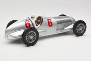 Mercedes W125 #6 Daimler-Benz AG R. Caracciola 2nd Place Eifel Race Nurburgring 1937 Minichamps 1:18 155373106 Kovina – slika 2 od 6