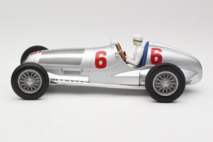 Mercedes W125 #6 Daimler-Benz AG R. Caracciola 2nd Place Eifel Race Nurburgring 1937 Minichamps 1:18 155373106 Kovina – slika 3 od 6