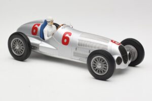 Mercedes W125 #6 Daimler-Benz AG R. Caracciola 2nd Place Eifel Race Nurburgring 1937 Minichamps 1:18 155373106 Kovina – slika 4 od 6