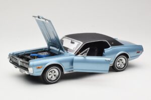 Mercury Cougar XR-7 Modra Sun Star 1:18 1562 Kovina – slika 2 od 8